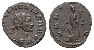 Claudius II Gothicus BI Antoninianus.