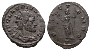 Claudius II Gothicus BI Antoninianus.