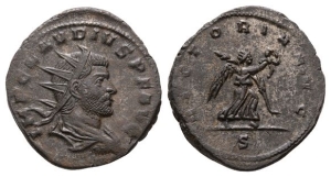 Claudius II Gothicus BI Antoninianus.