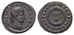 Constantine II, as Caesar BI Nummus.