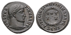 Constantine I the Great BI Nummus.