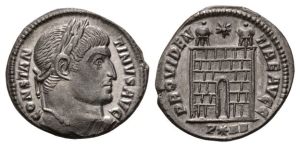 Constantine I the Great BI Nummus.