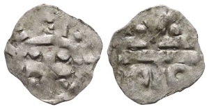 Feudal France. Normandy AR Billon Dinar.