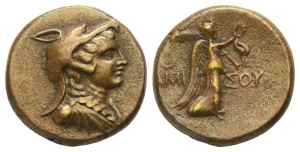 Electrotype of Pontos, Amisos AE 21mm.