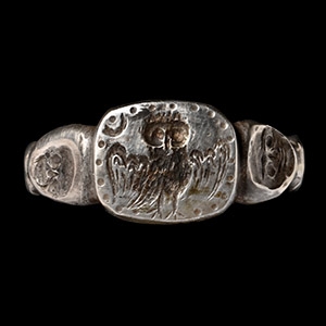 Georgian Silver Born to Die Ring