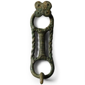 Amlash Bronze Zoomorphic Clasp