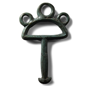 Iron Age Celtic Bronze Chariot Terret