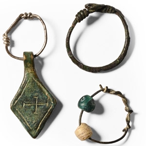 Viking Period Bronze and Silver Artefact Collection