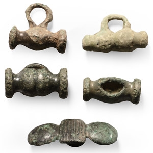 Iron Age Celtic Published Bronze Clothes Toggle Collection