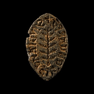 Medieval Lead Seal Matrix