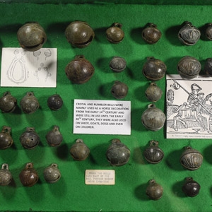 Cased Medieval and Later Published Crotal and Rumbler Bell Collection