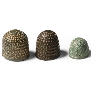 Medieval Published Beehive Thimble Collection