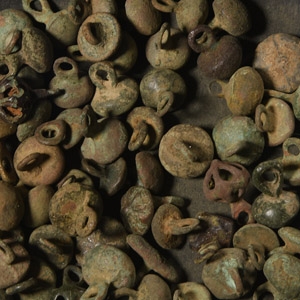Medieval Bronze Button Collection