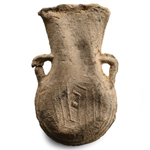 Medieval Lead Pilgrims Holy Water Ampulla