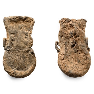 Medieval Lead Pilgrims Holy Water Ampulla Group