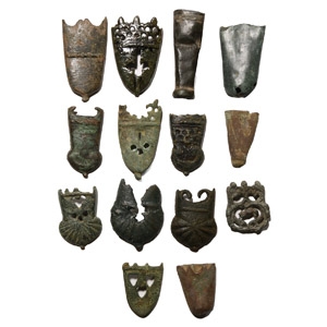 Medieval and Later Bronze Dagger Chape Collection