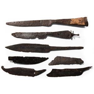 Medieval and Later Iron Knife Collection