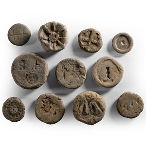 Medieval Lead Weight Collection