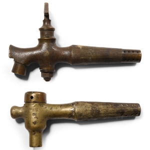Post Medieval Bronze Beer Tap Group