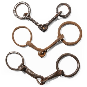 Medieval Iron Horse Bit Collection