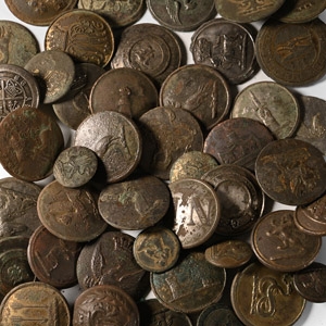 Post Medieval Bronze Military and Other Button Collection