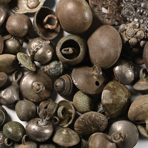 Post Medieval Mixed Bronze Button Collection