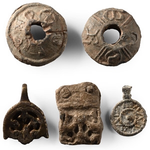 Saxon Lead and Other Artefact Collection