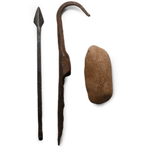 Medieval Iron and Other Artefact Group