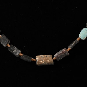 Roman Polychrome Glass Bead Necklace