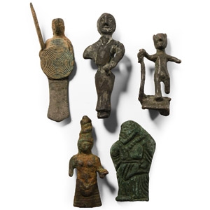 Bronze Figurine Group