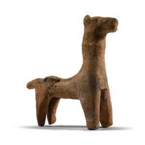 Cypriot Terracotta Votive Figure of a Horse