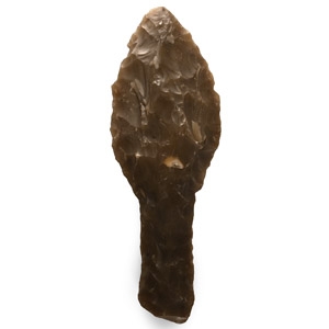 Stone Age Danish Knapped Flint Dagger