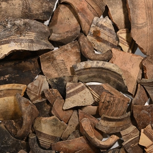 Large Cypriot Terracotta Vessel Fragments