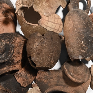 Cypriot Mixed Terracotta Vessel Fragments