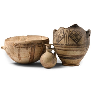 Cypriot Terracotta Vessel Group