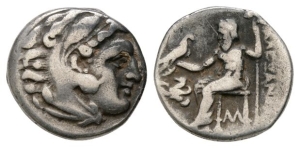 Kingdom of Macedon, Antigonos I Monophthalmos AR Drachm.