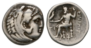 Kingdom of Macedon, Philip III Arrhidaios AR Drachm.