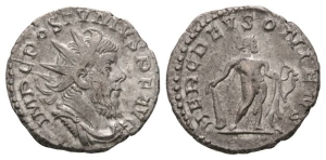 Postumus, Romano-Gallic Emperor AR Antoninianus.