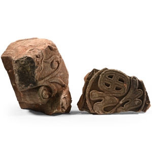 Western Asiatic Red Standstone Fragment Group