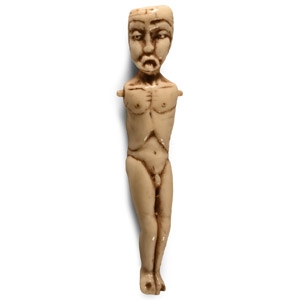 Post Medieval Bone Figure of Christ