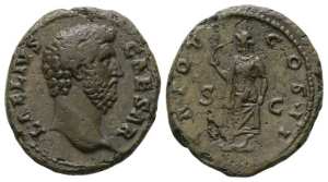 Aelius, Caesar AE As.