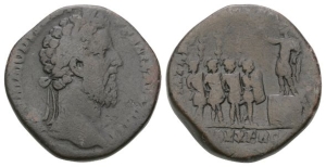 Commodus AE Sestertius.