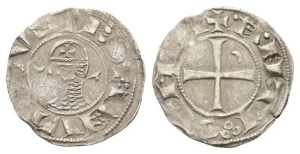Crusaders. Bohémond III BI Denier.