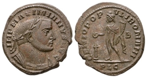 Maximian BI Nummus.