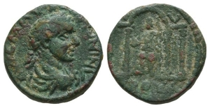 Elagabalus 22mm of Esbus, Decapolis.