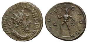 Postumus, Romano-Gallic Emperor BI Antoninianus.