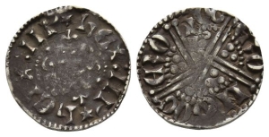 England. Plantagenet, Henry III AR Long Voided Cross Penny.