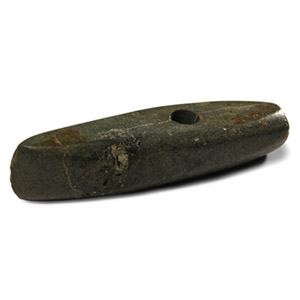 Stone Age Drilled Green Stone Axe from Lake Constance