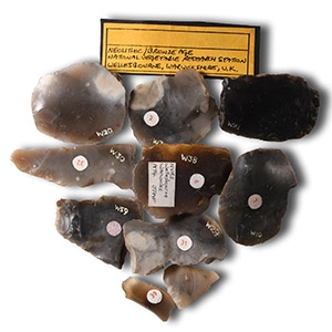 Large Stone Age Tool Group from Wellesbourne