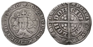 England. Plantagenet, Edward III AR Groat.